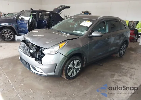 2018 Kia Niro Lx из США, поврежденный, VIN KNDCB3LC0J5111411